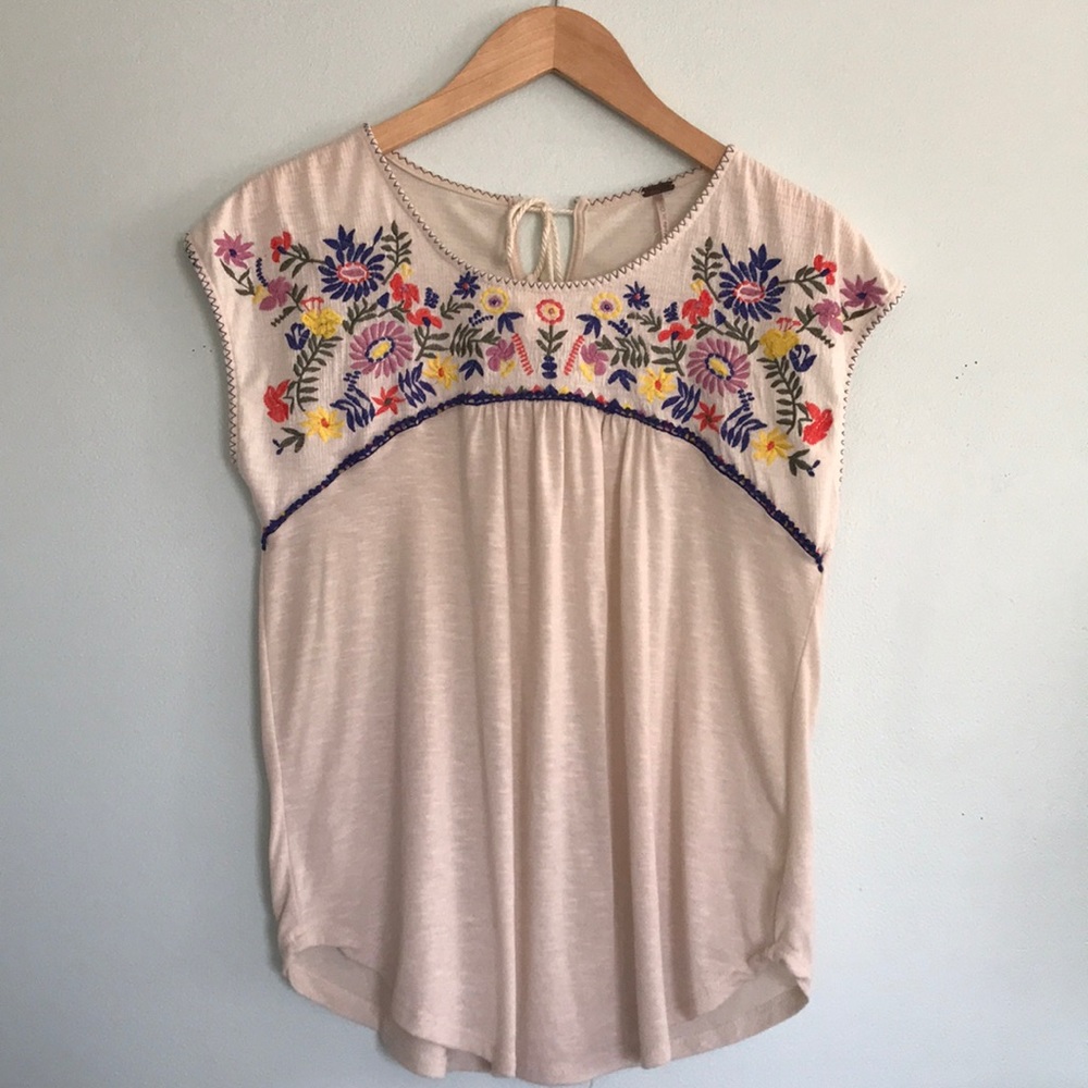 Floral Creme Shirt